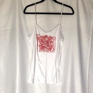 Hand Drawn Queen of Hearts Tank